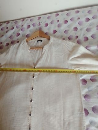Blusa beige mujer - Talla S
