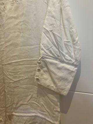 Blusa Stradivarius blanca talla S