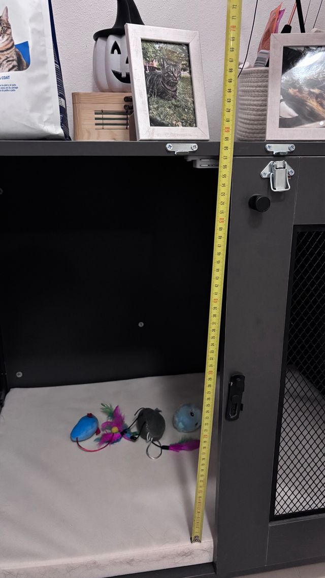 Cama /Jaula + colchón Moderna para Mascotas.