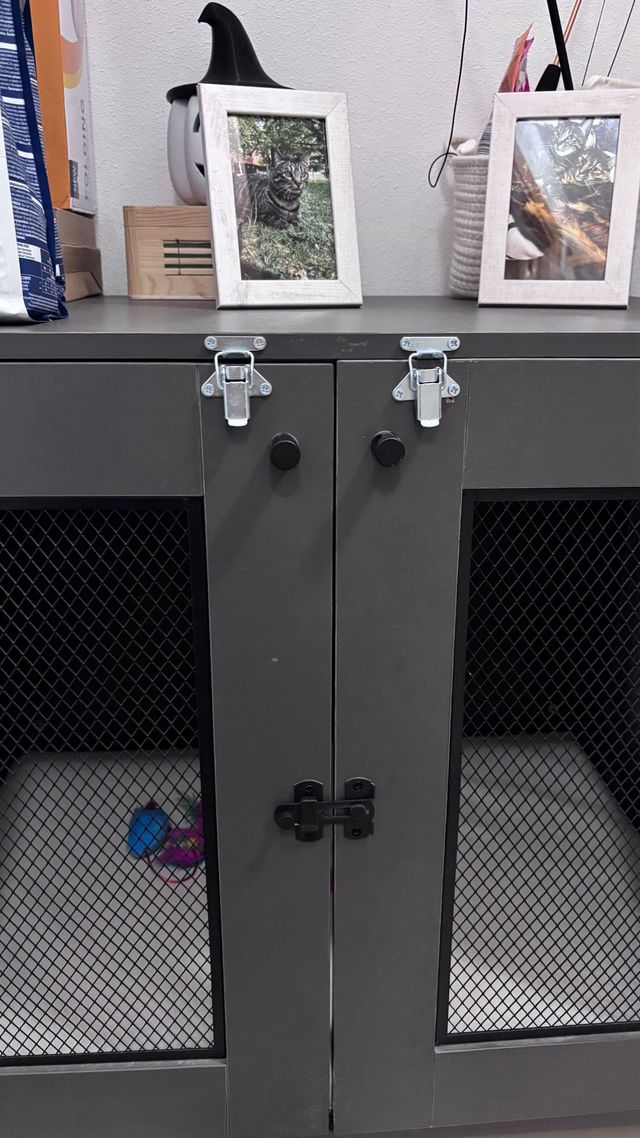 Cama /Jaula + colchón Moderna para Mascotas.