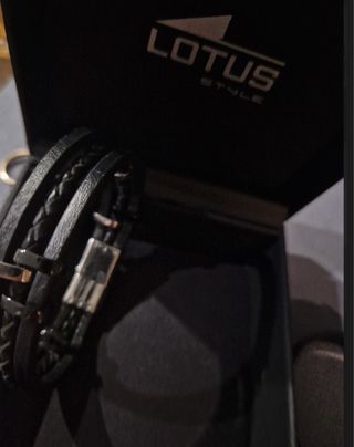 Pulsera Lotus Style negra