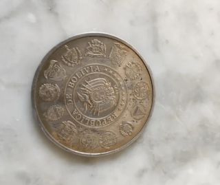 Moneda Bolivia 1492-1992