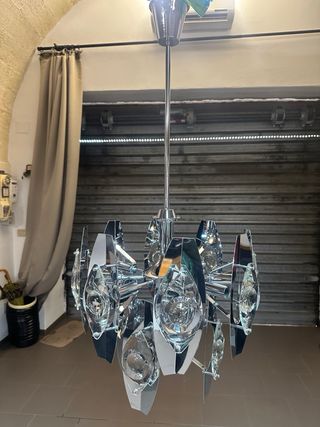 Lampadario Mid-Century Oscar Torlasco