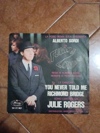 Singolo 45 giri Julie Rogers - Fummo a Londra