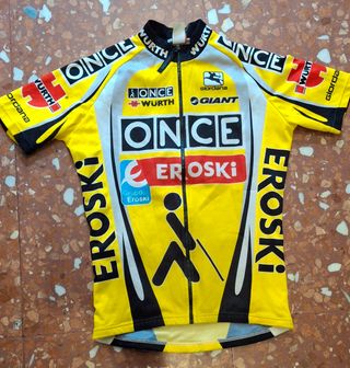 Maillot ciclismo ONCE Eroski