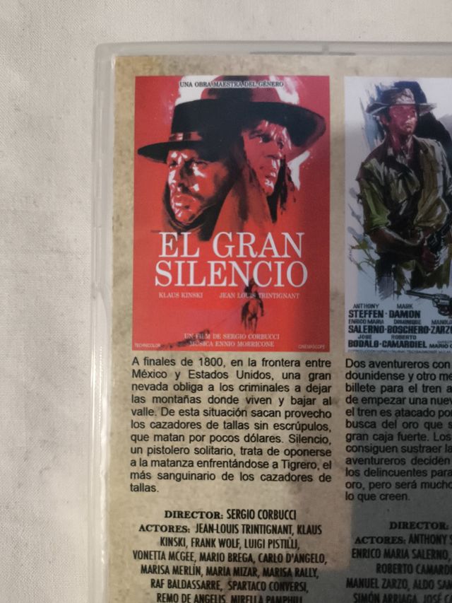 3 DVDs Clásicos Western