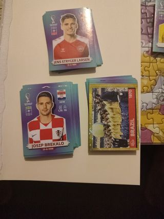 Cromos Mundial Qatar 2022: Pedri, Neymar, etc.