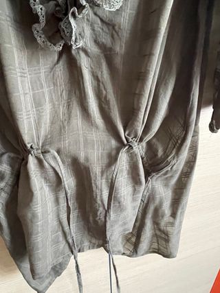 Blusa premaman verde oliva