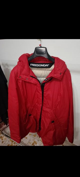 Giaccone Freedomday rosso