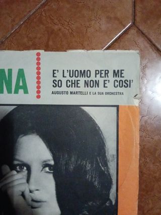 Singolo 45 giri Mina - L'uomo per me