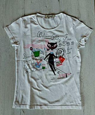 Camiseta Fórmula Joven XS - Gata Negra