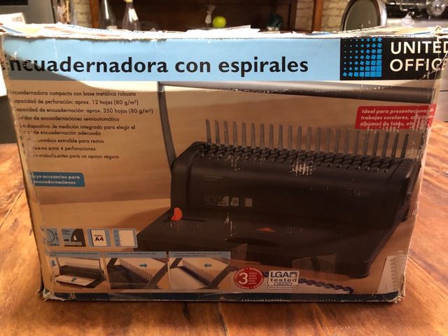Rilegatrice a spirale 