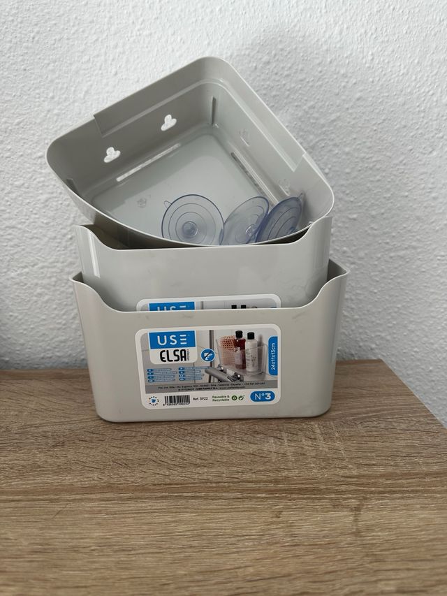 Organizadores baño (5 uds.)