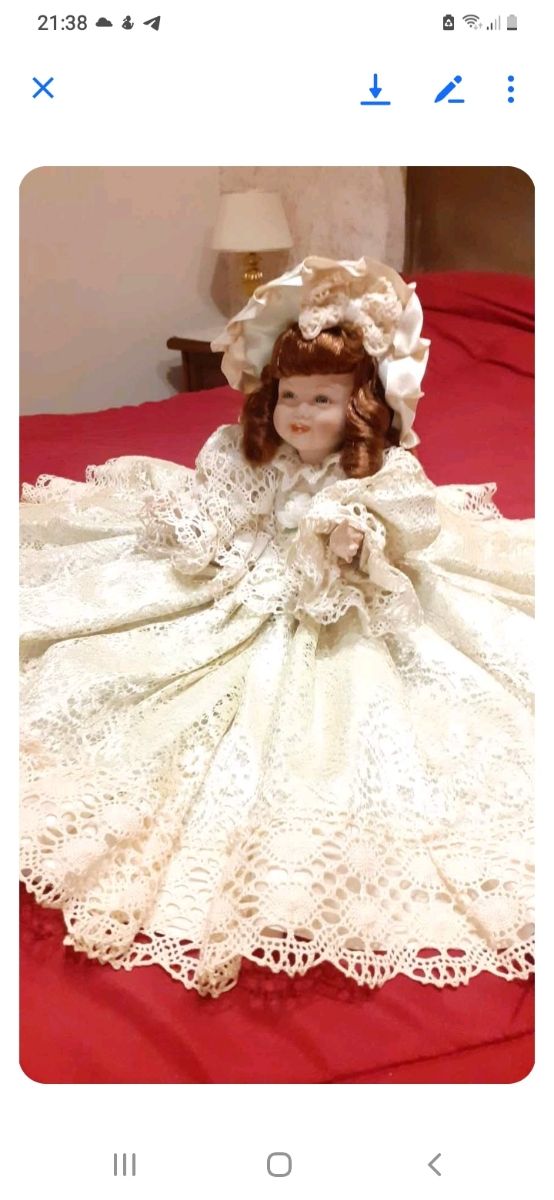 Bambola porcellana vintage