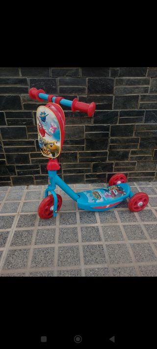 Patinete 3 ruedas Super Wings