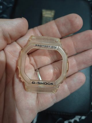 Correa Casio G-Shock 5600 Transparente
