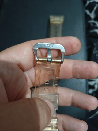 Correa Casio G-Shock 5600 Transparente