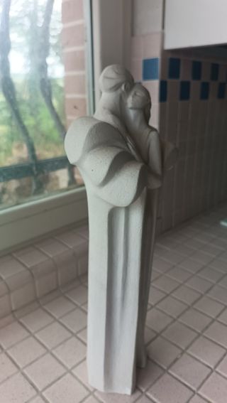 Statua Coppia Abbraccio