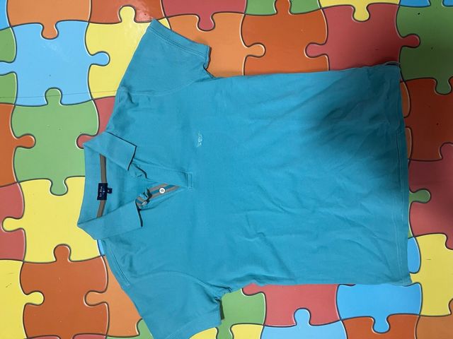 Polo Mr. Blue turquesa talla M