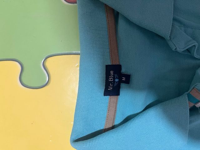 Polo Mr. Blue turquesa talla M