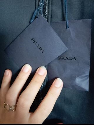 Chaqueta Prada - Negra y Plata