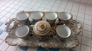 Set da caffè Deruta vintage