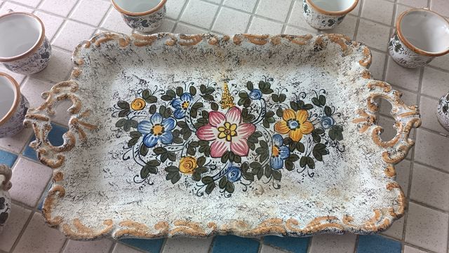 Set da caffè Deruta vintage