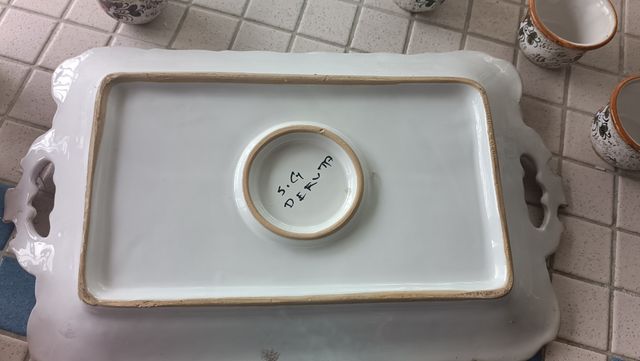 Set da caffè Deruta vintage