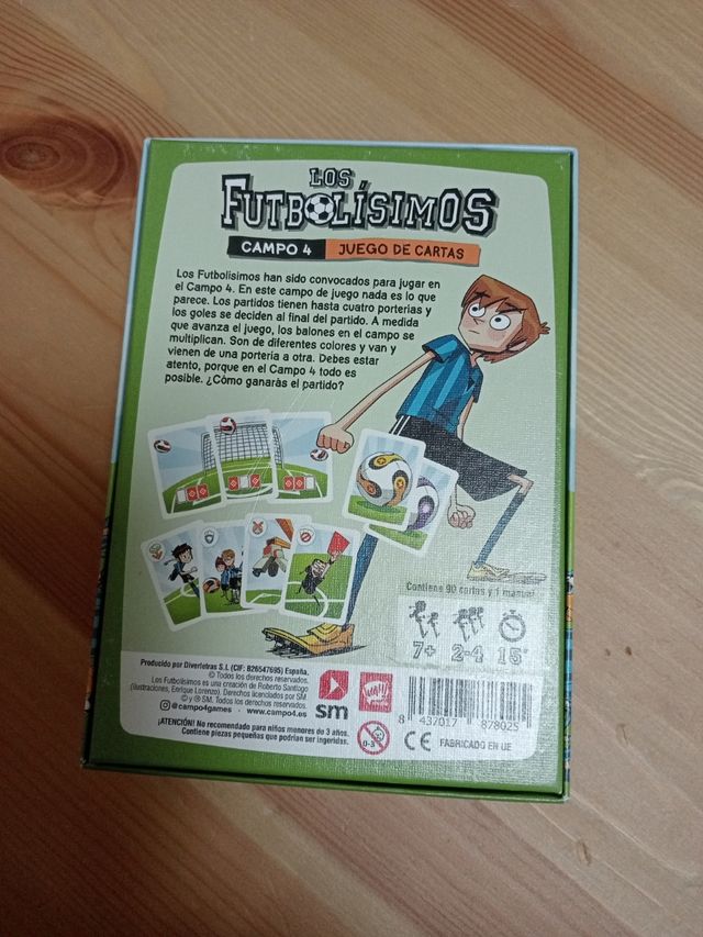 Los Futbolísimos: Juego de Cartas