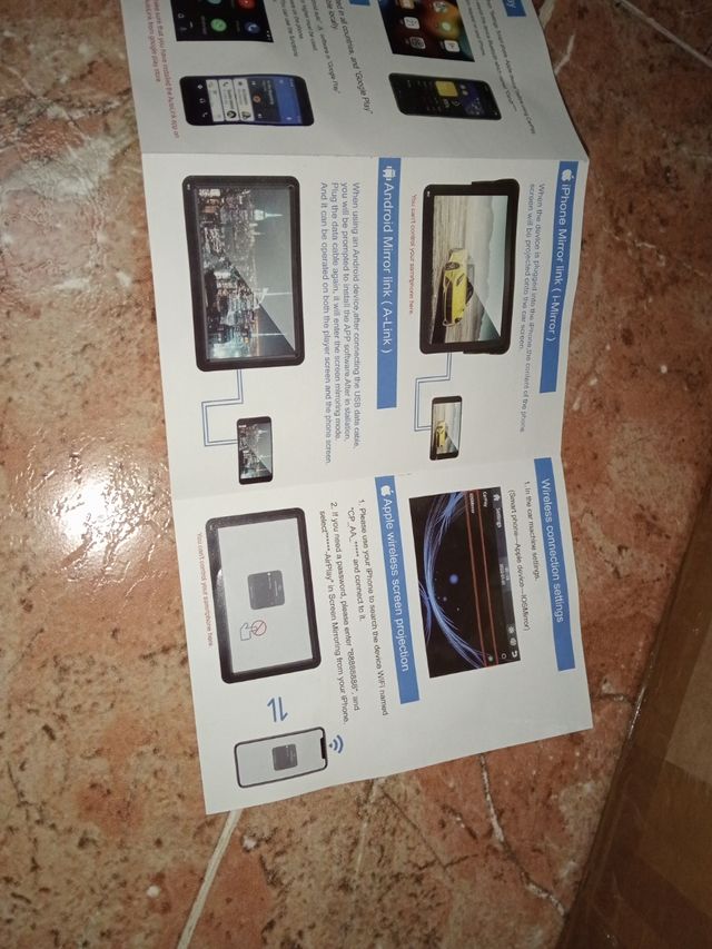 Monitor coche 7" nuevo