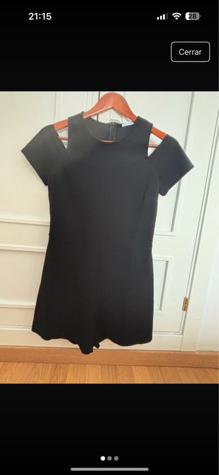 Mono corto Zara negro