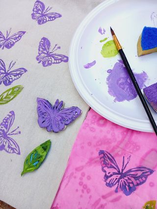 Taller de Tote bag estampada 