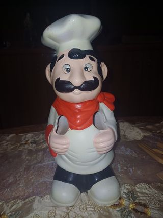 Statuetta Chef Portautensili da Cucina – Decorazio