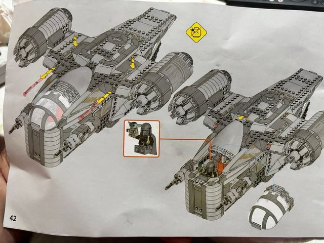 Star Wars: The Mandalorian The Razor Tipo Lego