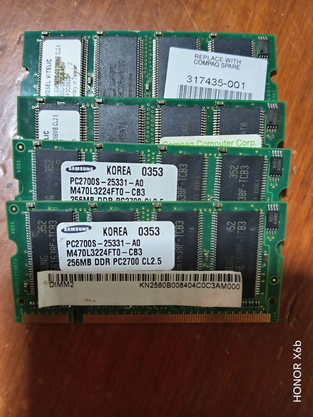 Banchi RAM PC: Compac, Hynix, Samsung