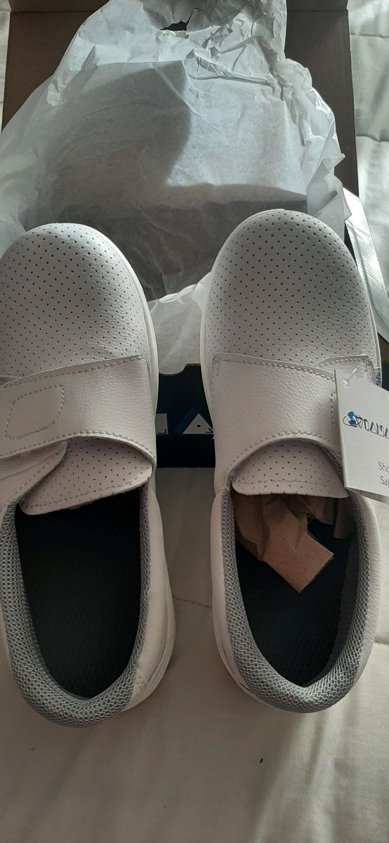 Zapatos seguridad Viana 40 Blancos