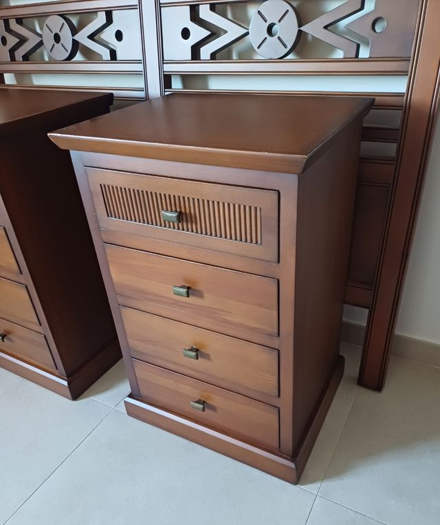 DORMITORIO MATRIMONIO MADERA DE PINO FLANDES