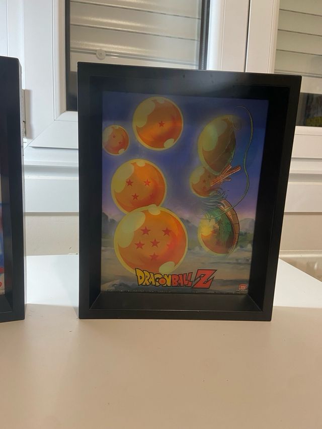 2 Marcos Dragon Ball Z holográficos