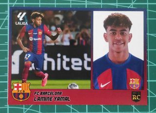 Cromo Lamine Yamal FC Barcelona 23-24. ROOKIE.
