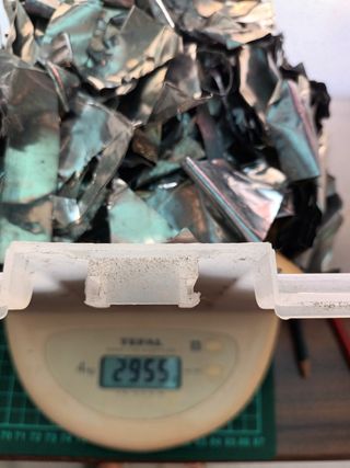 Kit artesanato: estanho e folhas de Cera