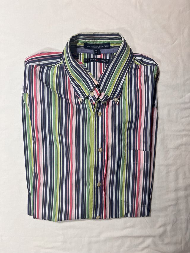 Camisa de manga larga Tommy Hilfiger, talla L
