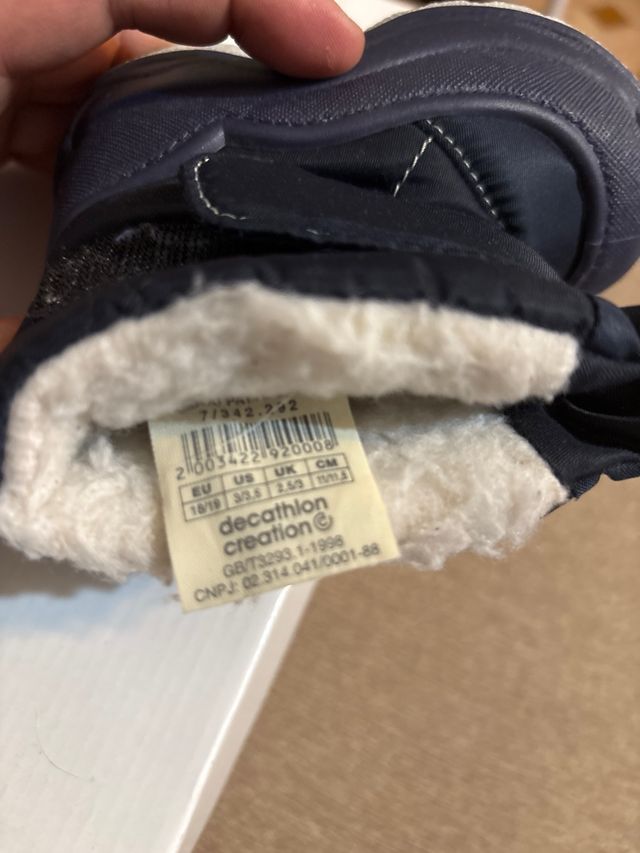 Botas Nieve niño/a - Talla 18/19