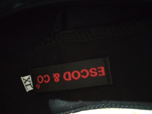 Vestido negro ESCOD & CO XL