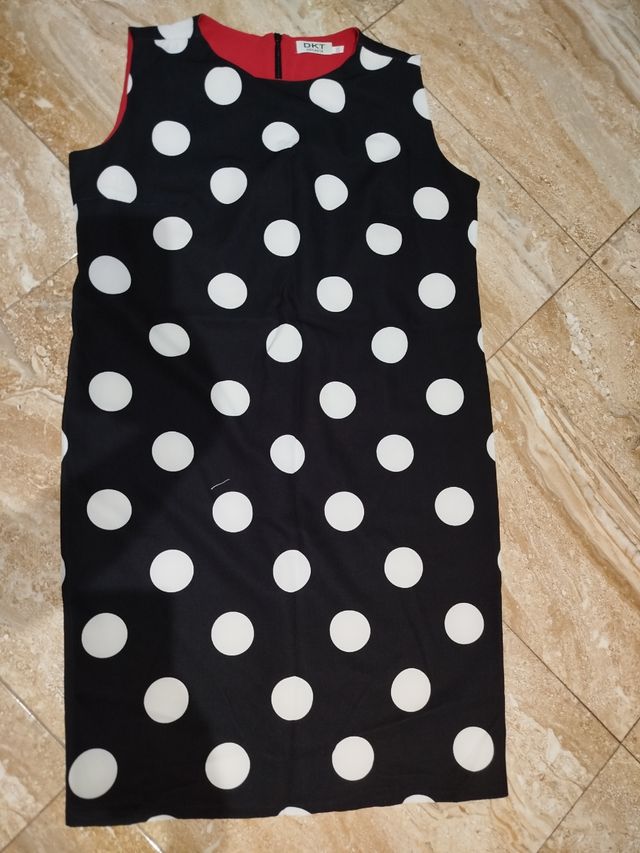 Vestido lunares DKT DEKASTA XXL