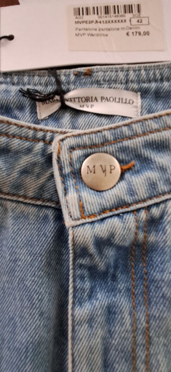 Jeans Maria Paolillo vita alta - nuovi