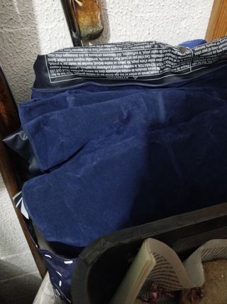 Colchón inflable 1 de unos cincuenta eléctrico el 