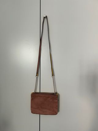 Bolso Parfois rosa y amarillo