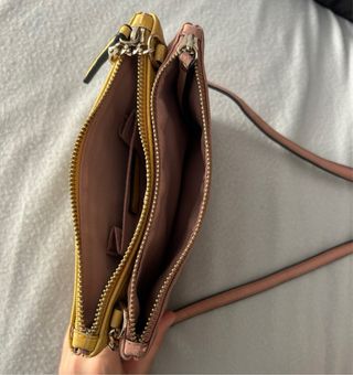 Bolso Parfois rosa y amarillo