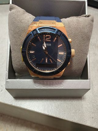 Reloj Guess C0002M1 Azul y Dorado