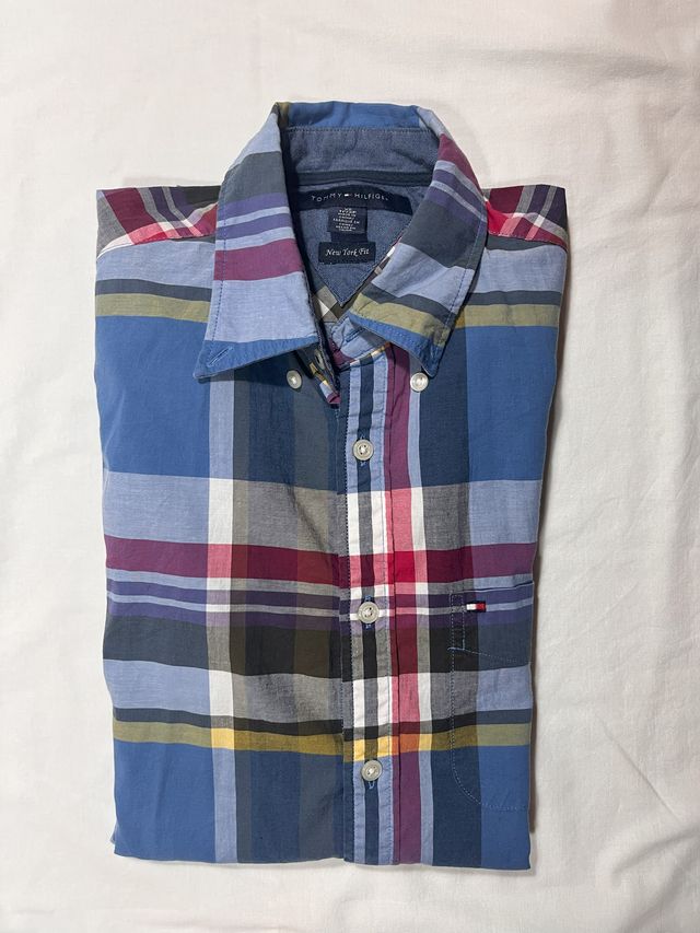 Camisa de manga larga Tommy Hilfiger, T:XS, cuadro